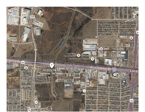 6133 S 1st St, Abilene, TX - AERIAL map view