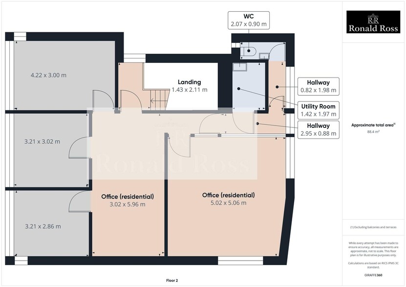 21 Eskside W, Musselburgh for lease - Floor Plan - Image 3 of 17