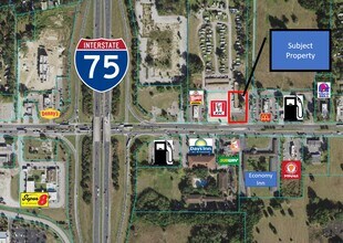 3605 W Silver Springs Blvd, Ocala, FL - AERIAL map view