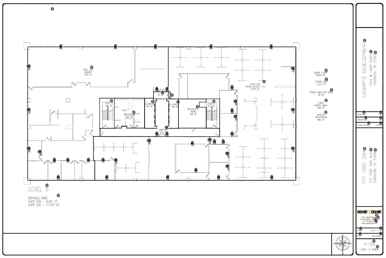 777 Post Oak Blvd, Houston, TX for lease Floor Plan- Image 1 of 1