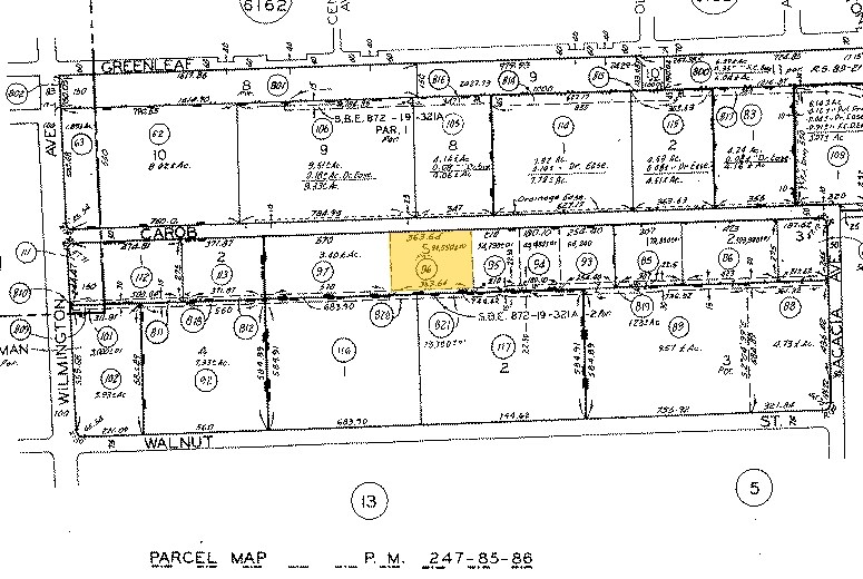 510 W Carob St, Compton, CA for sale Plat Map- Image 1 of 1