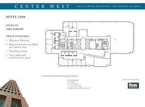 10877 Wilshire Blvd, Los Angeles, CA for lease Site Plan- Image 1 of 1