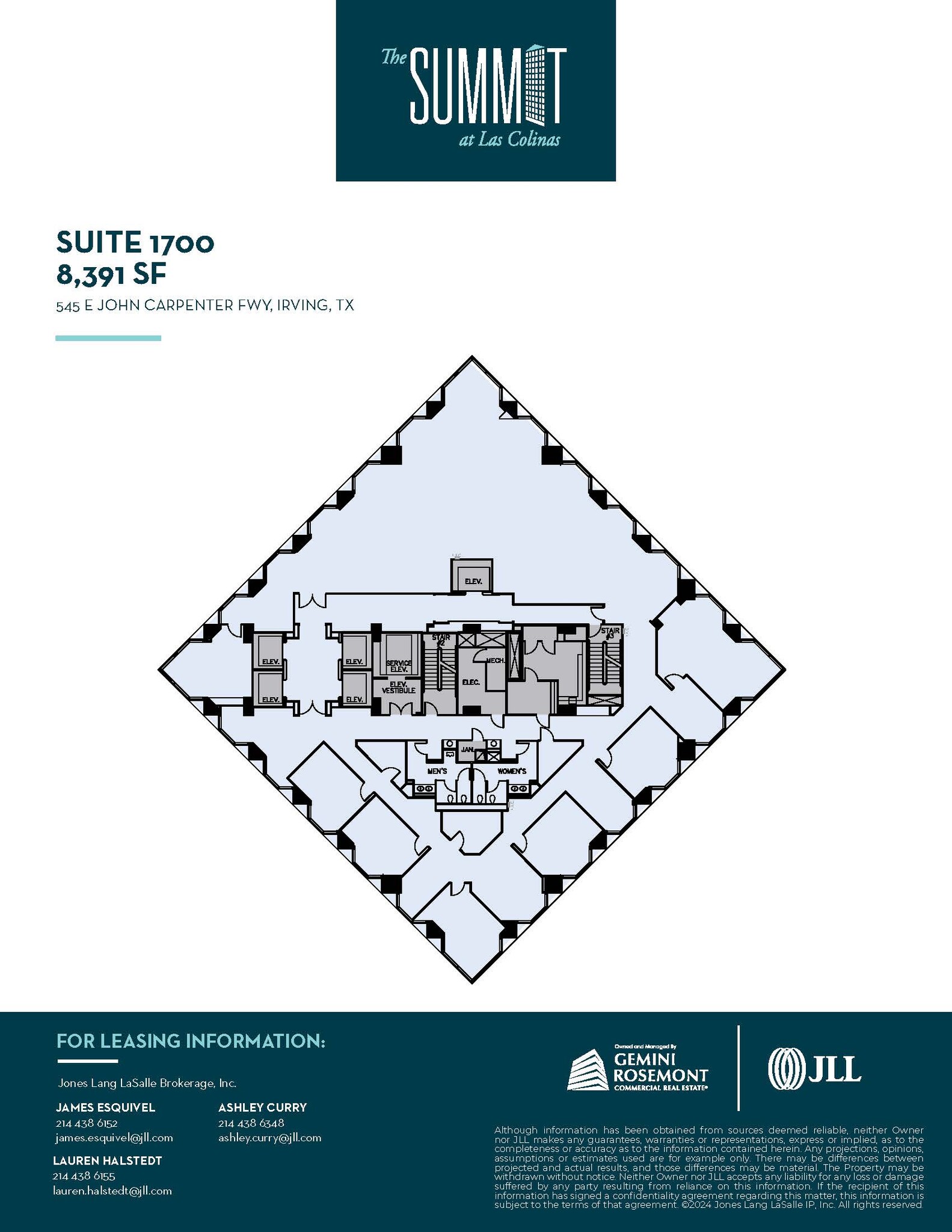 545 E John Carpenter Fwy, Irving, TX for lease Floor Plan- Image 1 of 1