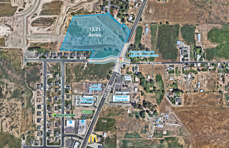 State Road, Salem, UT for sale - Aerial - Image 2 of 2