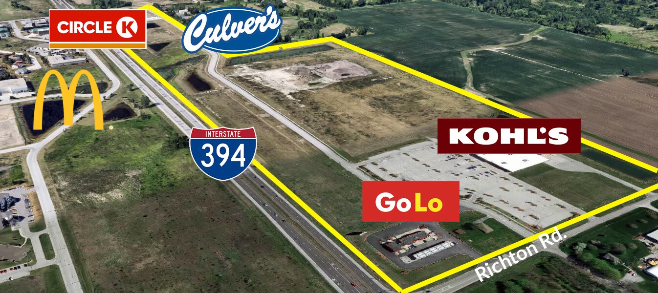 I 394, Crete, IL for sale Aerial- Image 1 of 1