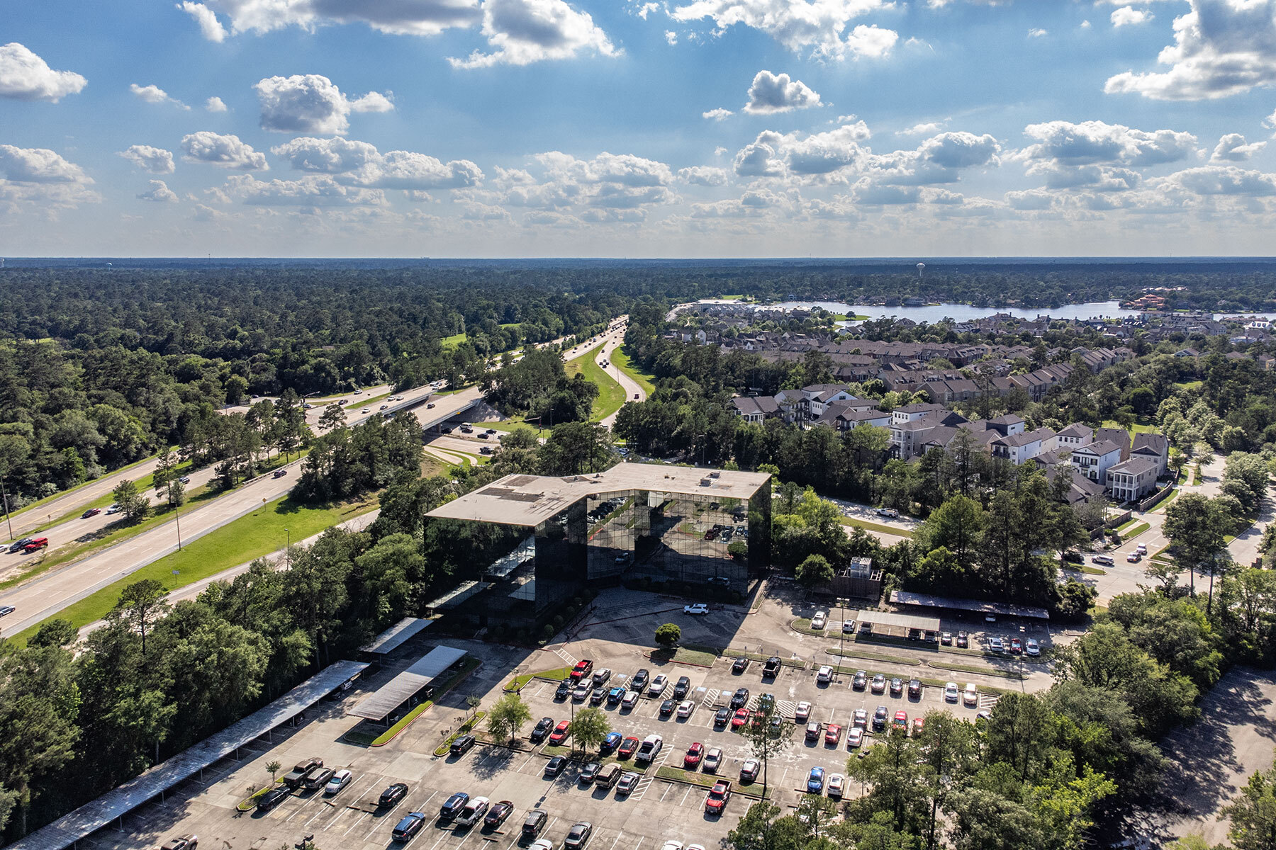 10200 Grogans Mill Rd, The Woodlands, TX for lease Aerial- Image 1 of 5