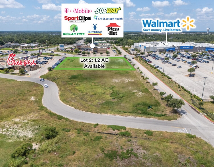 1562 Villa Maria rd, Bryan, TX for lease - Aerial - Image 3 of 6