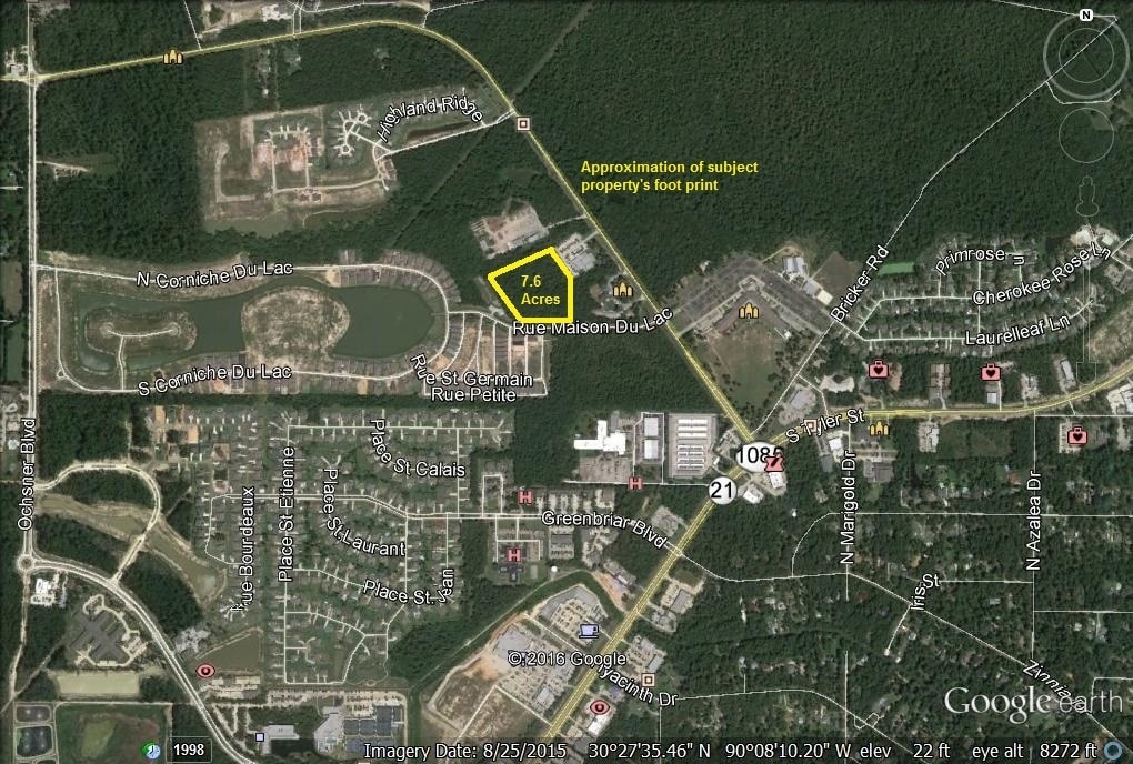 La Hwy 1085 At Rue Maison Du Lac Blvd, Covington, LA 70433