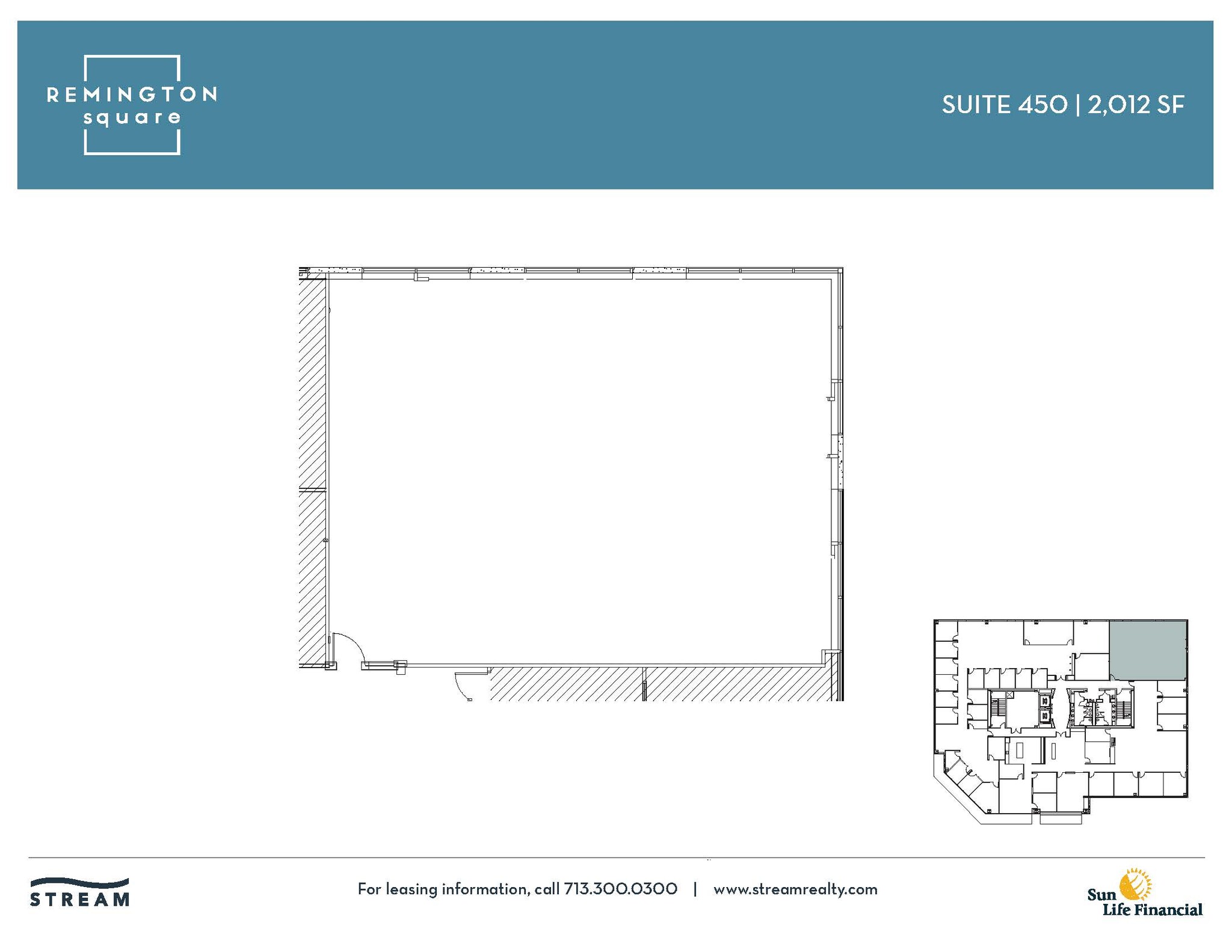 10603 W Sam Houston Pky N, Houston, TX for lease Floor Plan- Image 1 of 6