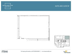 10603 W Sam Houston Pky N, Houston, TX for lease Floor Plan- Image 1 of 6