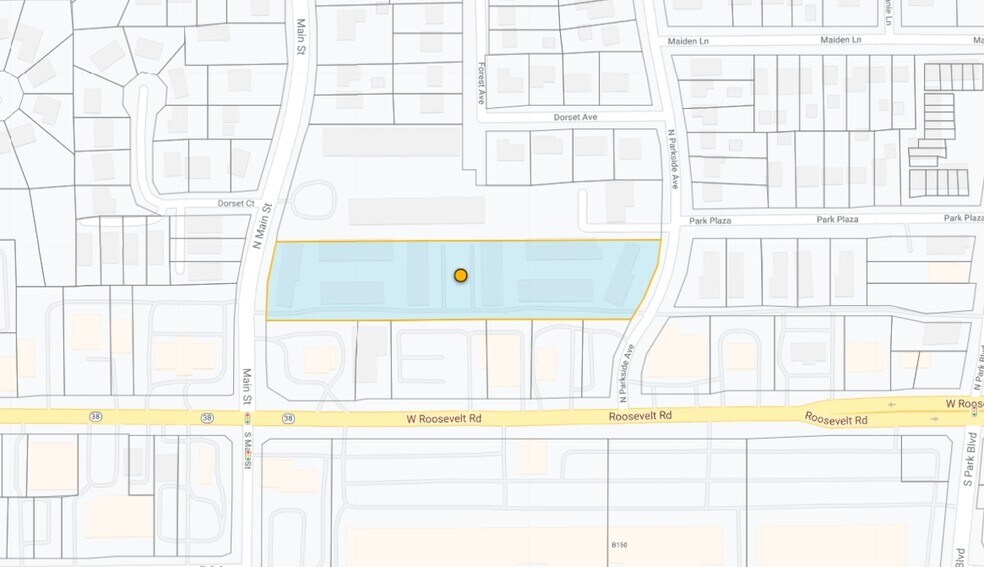 21 N Main St, Glen Ellyn, IL for sale - Plat Map - Image 1 of 1