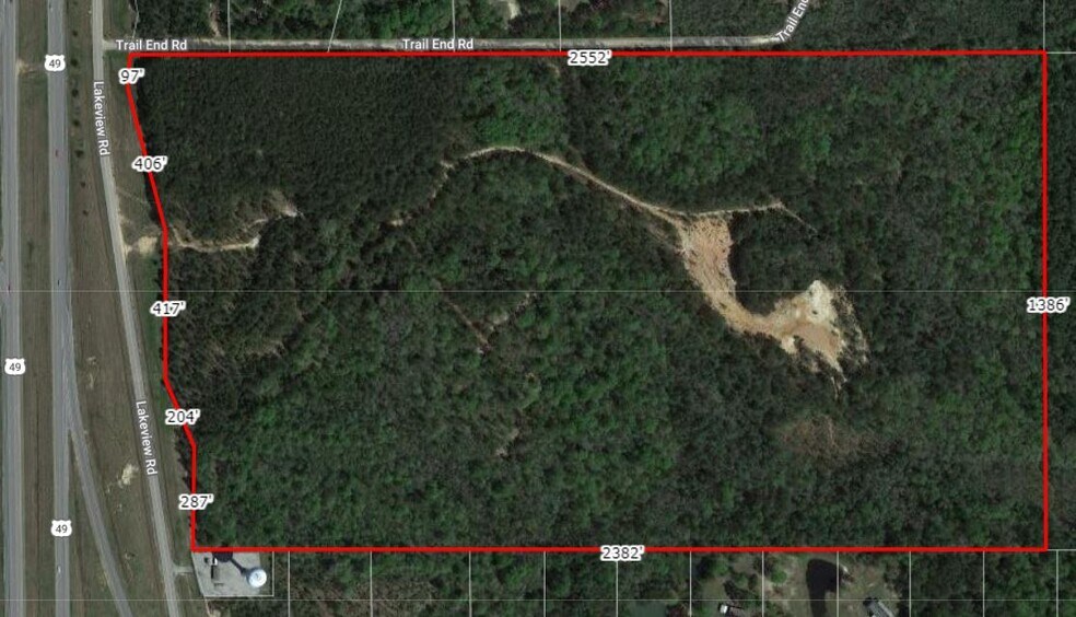 74 Acres Hwy 49, Saucier, MS 39574 Land for Sale