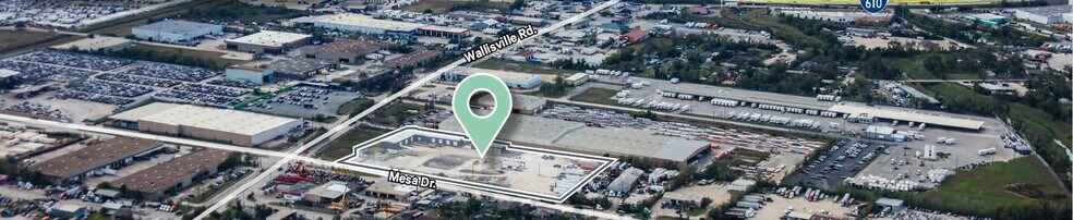 9605 Wallisville Rd, Houston, TX for lease - Aerial - Image 2 of 4