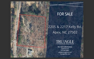 More details for 2205 Kelly Rd, Apex, NC - Land for Sale