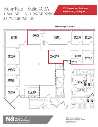 More details for 555 W Crosstown Pky, Kalamazoo, MI - Office for Lease