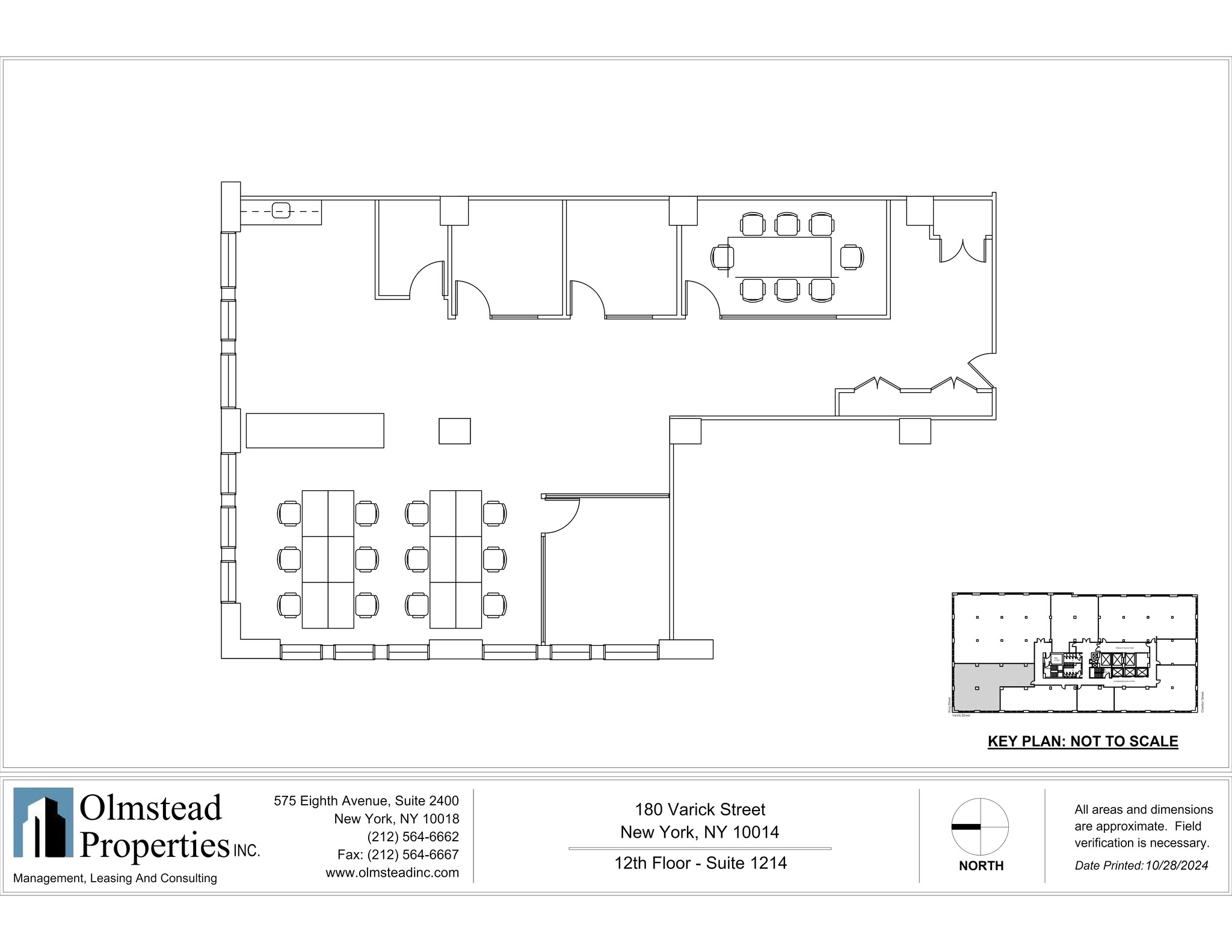 180 Varick St, New York, NY for lease Site Plan- Image 1 of 5