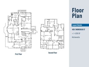 435 E Morehead St, Charlotte, NC for sale Floor Plan- Image 1 of 2