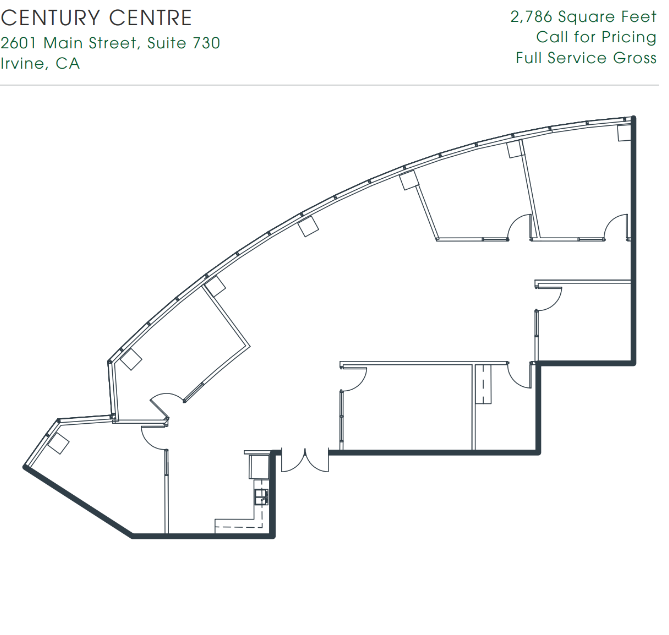 2601-2603 Main St, Irvine, CA for lease Floor Plan- Image 1 of 1