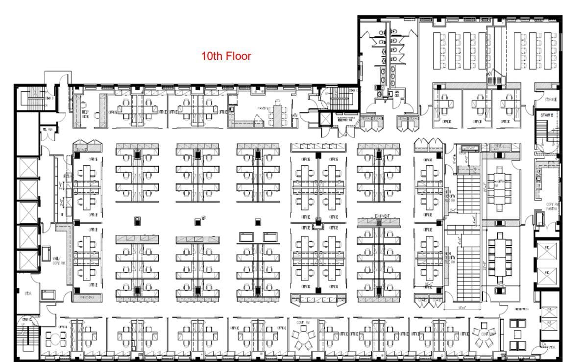 423 W 55th St, New York, NY for lease Floor Plan- Image 1 of 8