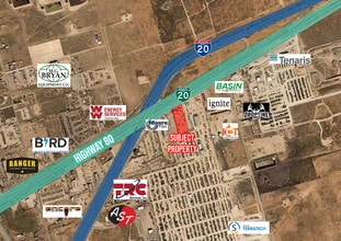 6700 I-20, Midland, TX for lease Map- Image 1 of 1
