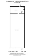 1175-1269 Airport Pulling Rd, Naples, FL for lease Floor Plan- Image 1 of 1