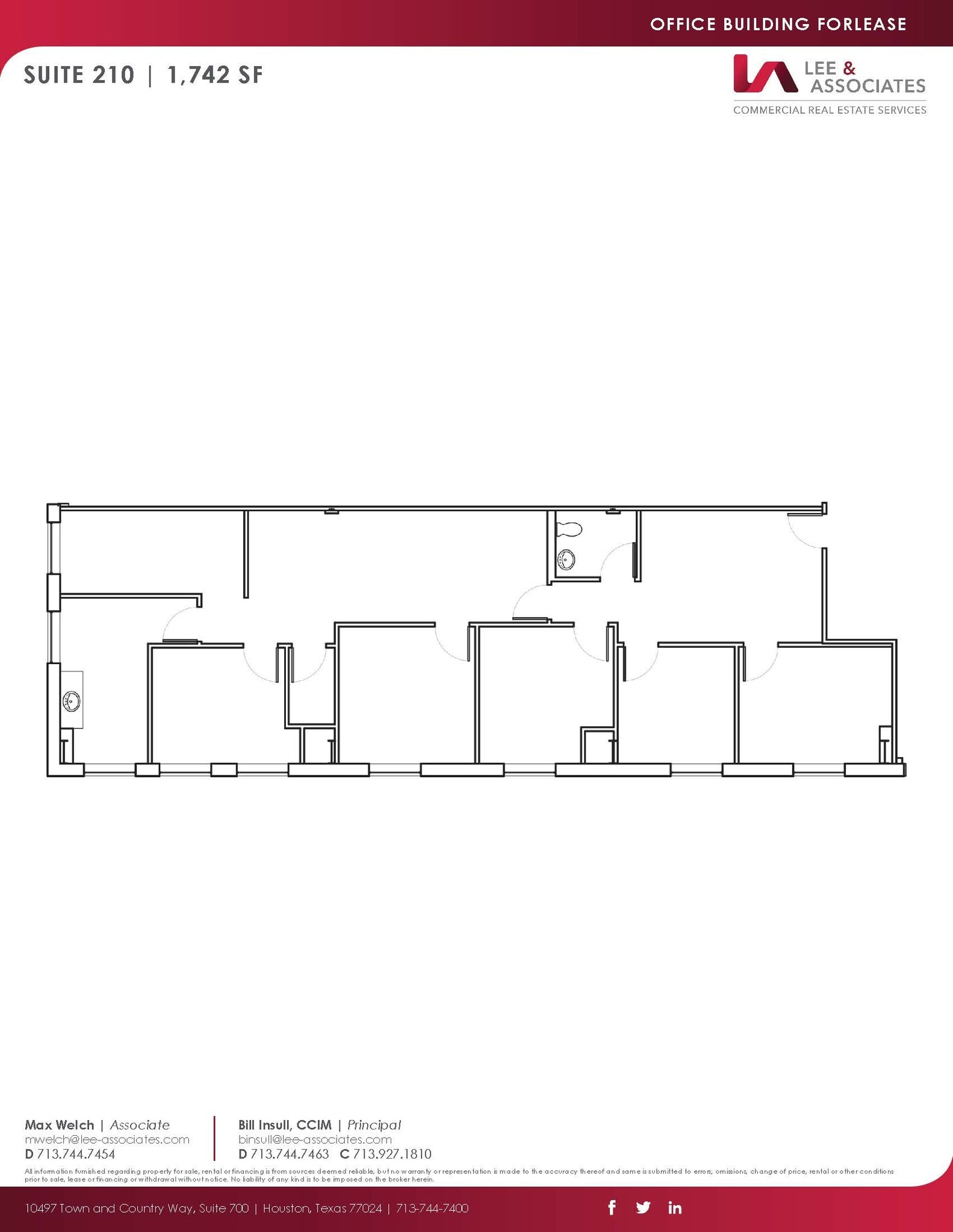8711 Highway 6 N, Houston, TX for lease Floor Plan- Image 1 of 2