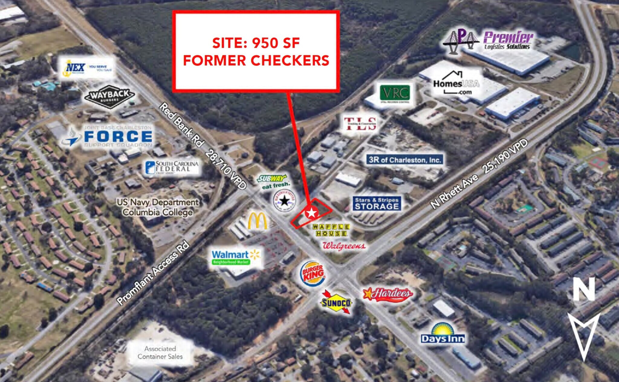 1638 Red Bank Rd, Goose Creek, SC 29445 Retail for Lease
