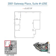 2001 Gateway Pl, San Jose, CA for lease Floor Plan- Image 1 of 1