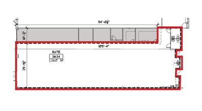 3500 SW Archer Rd, Gainesville, FL for lease Typical Floor Plan- Image 2 of 7