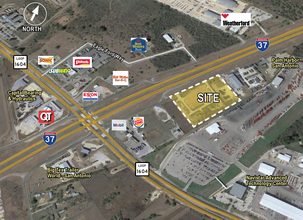 20030 S Interstate 37, Elmendorf, TX - aerial  map view