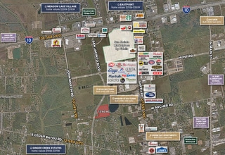 San Jacinto Blvd, Baytown, TX - Aerial map view - Image1