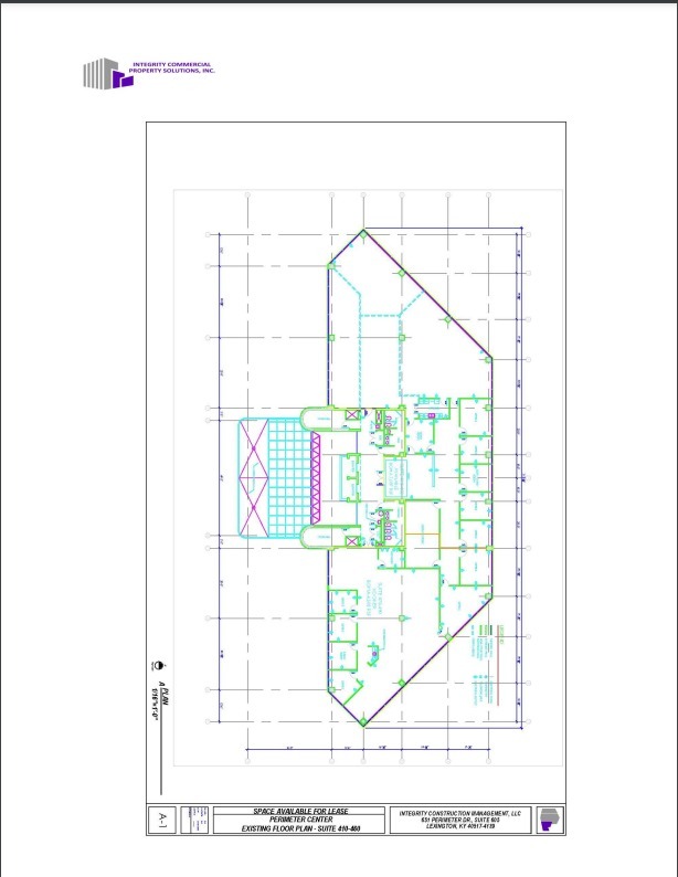 651 Perimeter Dr, Lexington, KY for lease Floor Plan- Image 1 of 2