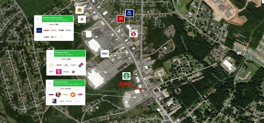 1363 W Floyd Baker Blvd, Gaffney, SC for lease - Primary Photo - Image 1 of 2