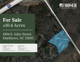 Matthews, NC Development Opportunity - Commercial Real Estate