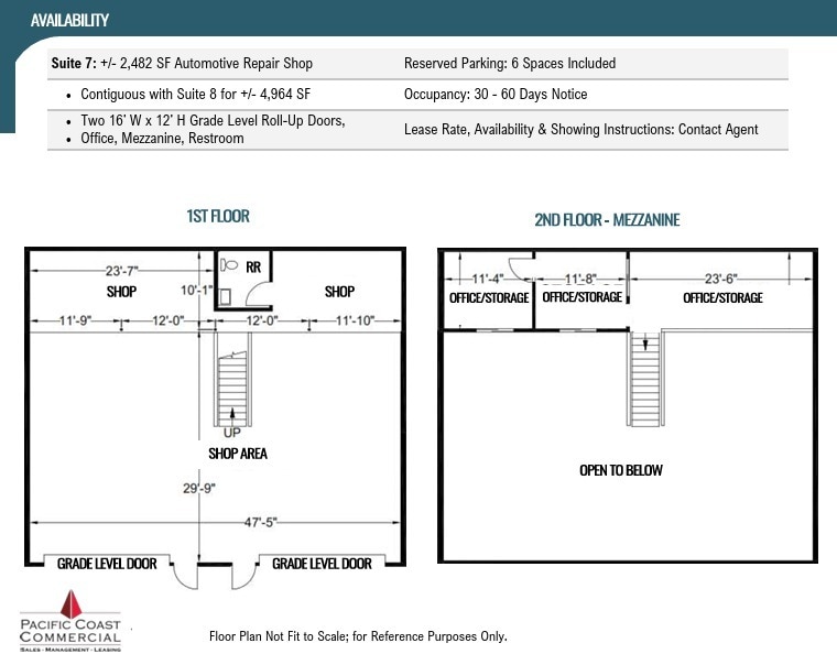 7645 Carroll Rd, San Diego, CA for lease Floor Plan- Image 1 of 1