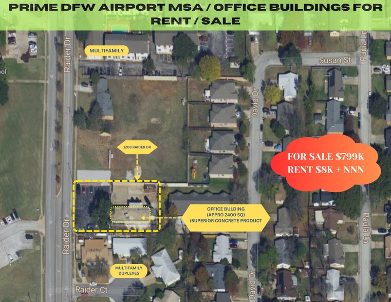 1203 Raider Dr, Euless, TX for sale - Building Photo - Image 1 of 1