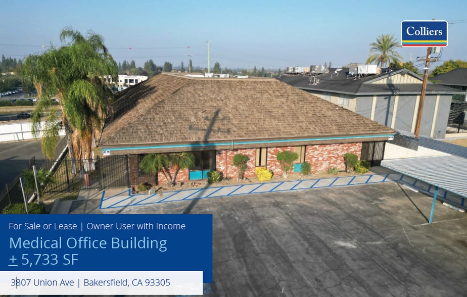 3807 Union Ave, Bakersfield, CA for sale - Building Photo - Image 1 of 8