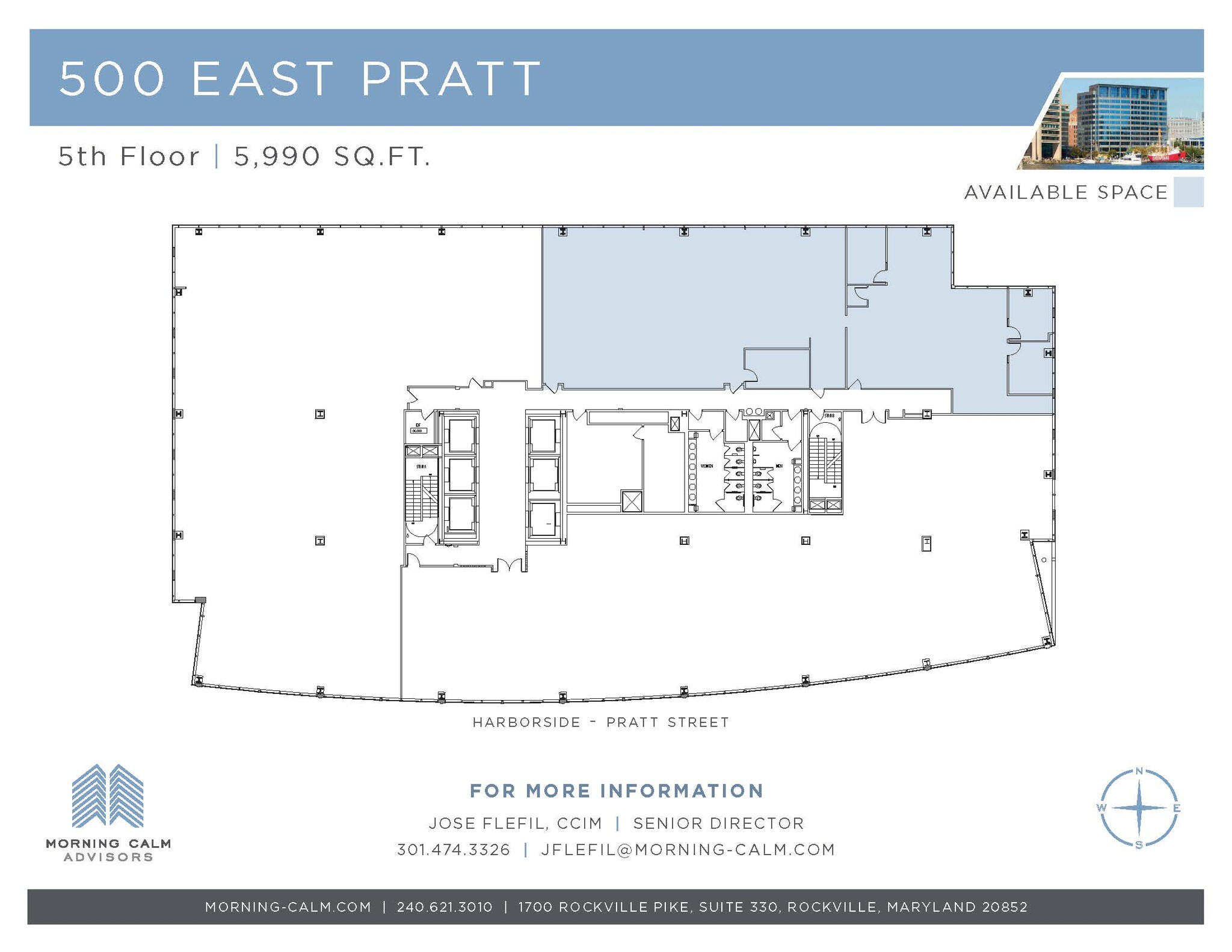 500 E Pratt St, Baltimore, MD for lease Building Photo- Image 1 of 1