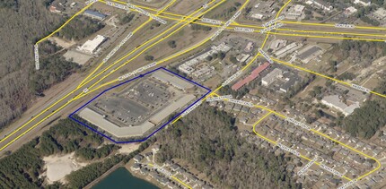 11 Gateway Blvd S, Savannah, GA - aerial  map view