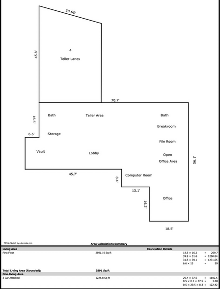 1927 N Market St, Shreveport, LA for lease - Floor Plan - Image 3 of 15