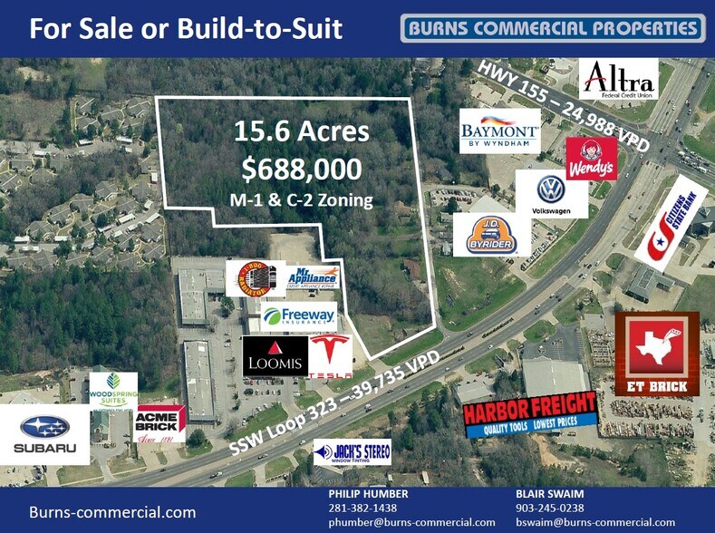 3604 S SW Loop 323, Tyler, TX for sale - Primary Photo - Image 1 of 1