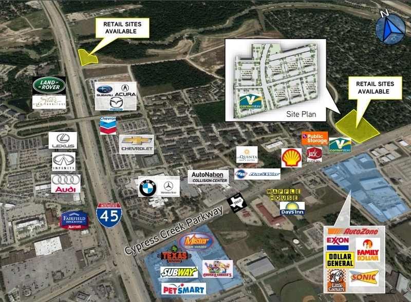 Interstate HWY 45 & FM 1960, Houston, TX for sale - Primary Photo - Image 1 of 1