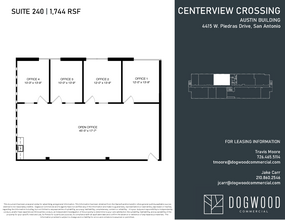 4538 Centerview Dr, San Antonio, TX for lease Floor Plan- Image 1 of 1