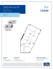 3000 Wilcrest Dr, Houston, TX for lease Floor Plan- Image 1 of 1