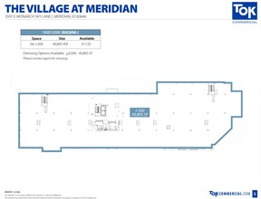 3200 E Fairview Ave, Meridian, ID for lease Floor Plan- Image 1 of 1