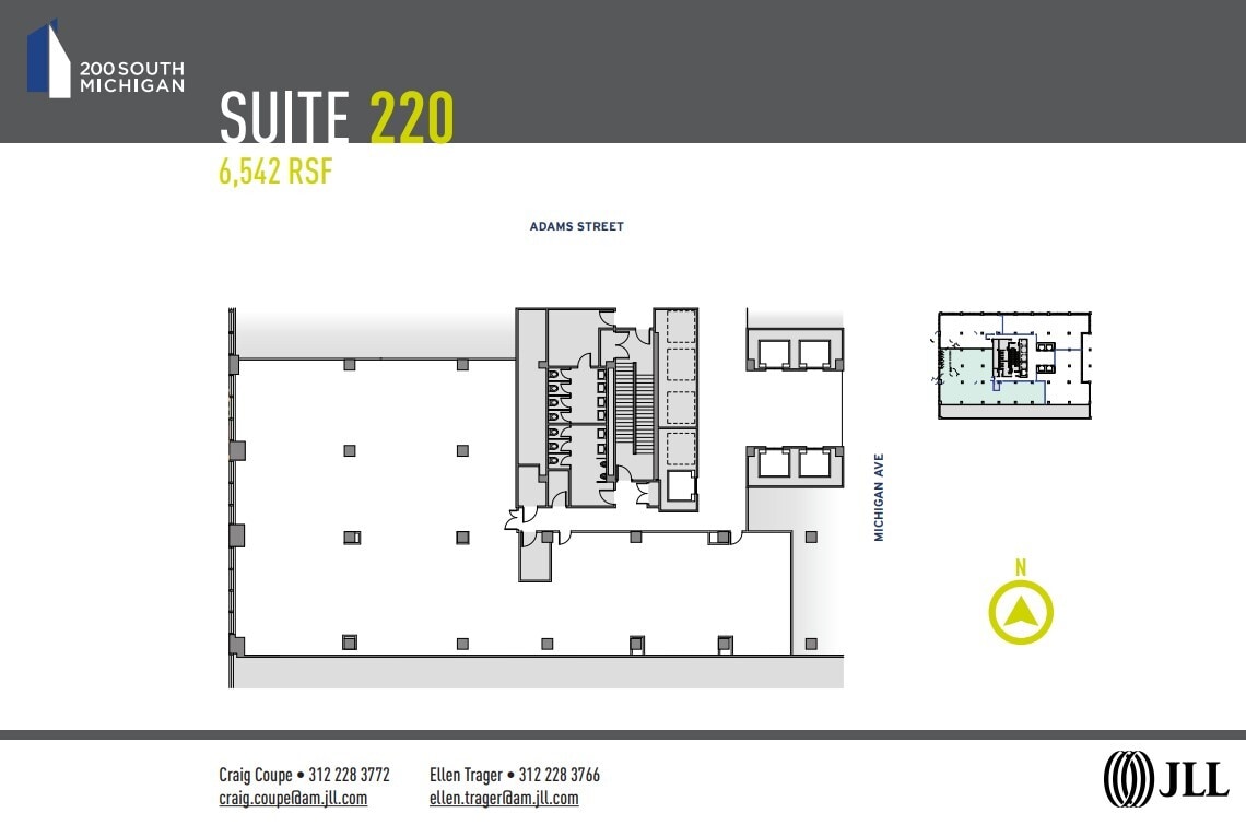 200 S Michigan Ave, Chicago, IL for lease Floor Plan- Image 1 of 1