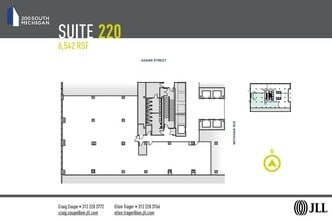 200 S Michigan Ave, Chicago, IL for lease Floor Plan- Image 1 of 1