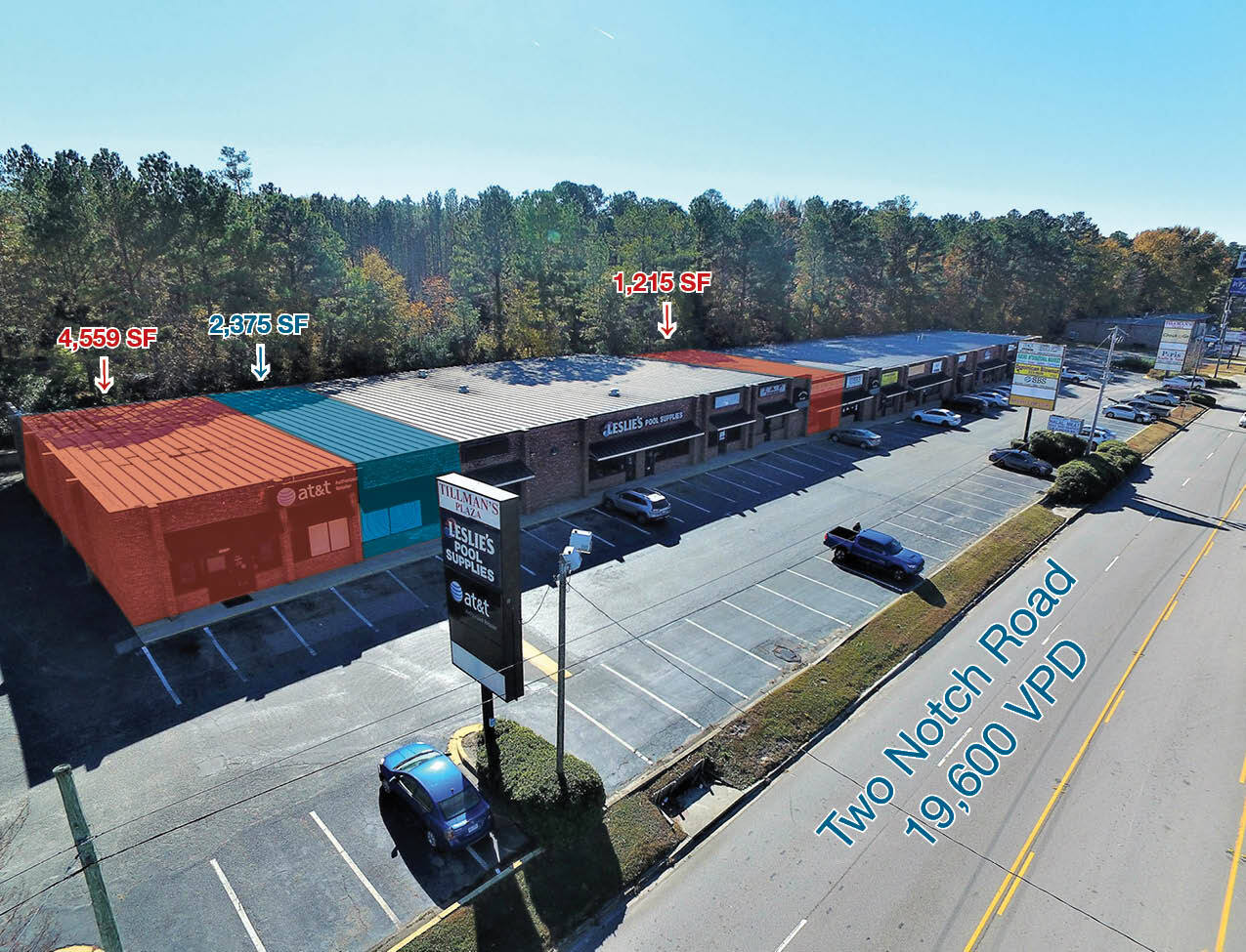 7358-7372 Two Notch Rd, Columbia, SC for lease Primary Photo- Image 1 of 4