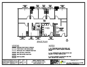 2021 Santa Monica Blvd, Santa Monica, CA for lease Floor Plan- Image 1 of 2