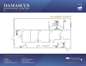 9815 Main St, Damascus, MD for lease Floor Plan- Image 1 of 11